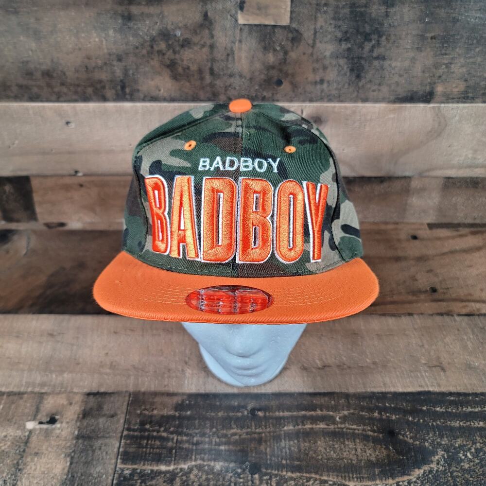 Youth BadBoy Camo Snap Back BallCap-Hat